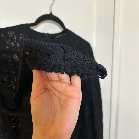 Zara lace swing long sleeve top - Picture 9 of 12